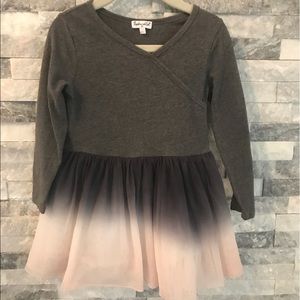 “Splendid” Girls Gray Ombré Dress- LIKE NEW